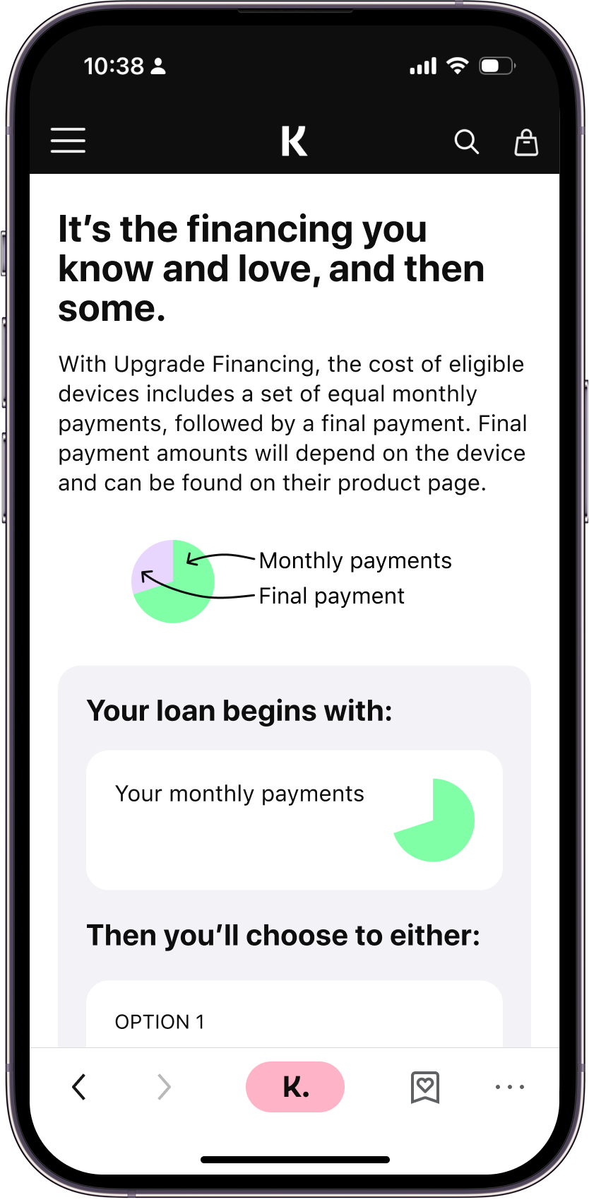 Learn more page